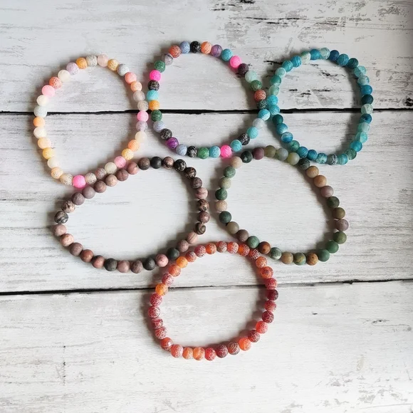 Handmade Natural Stone Bracelet - Picture 11 of 11